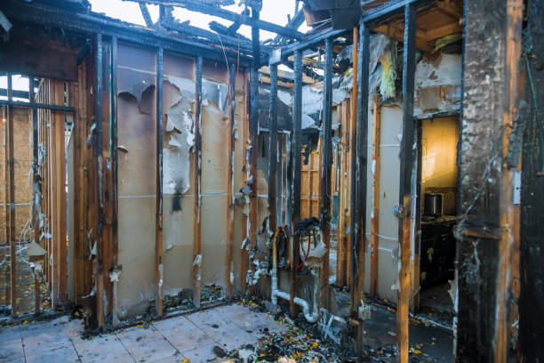 Professional Fire Damage Removal technician working in Anadarko, OK